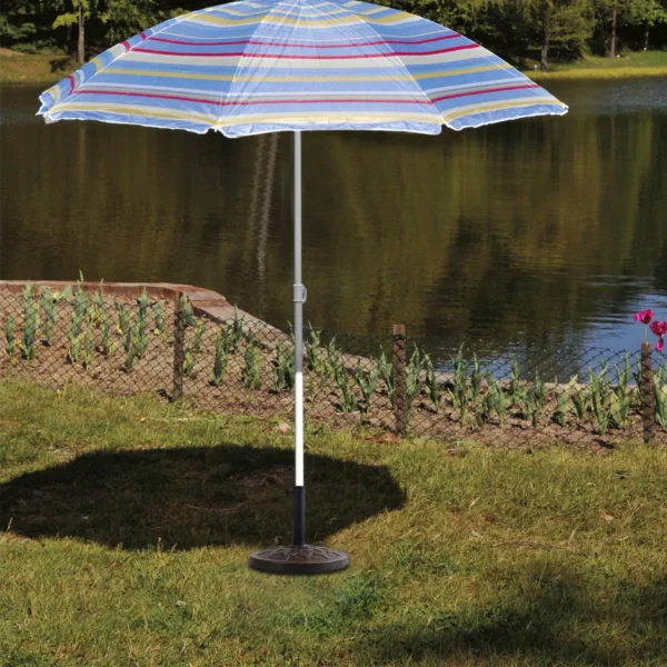 13,5kg Parasolvoet Voor Terras Markt Zware Parasolvoet Voor Buiten Gietijzer Parasolhouder - Image 4