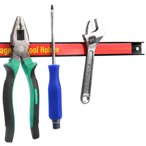 3 Stuks 46cm Magnetische Gereedschapshouder Organizer Rekken Set Metaal Opslag Organizer Bar Voor Garage/Werkplaatsen - Image 3