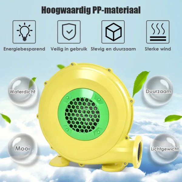 350W Luchtblazer Elektrische Luchtpomp Commerciële Opblaasbare Springkasteel Luchtblazer Perfect Voor Springhuis Springkussen - Image 5