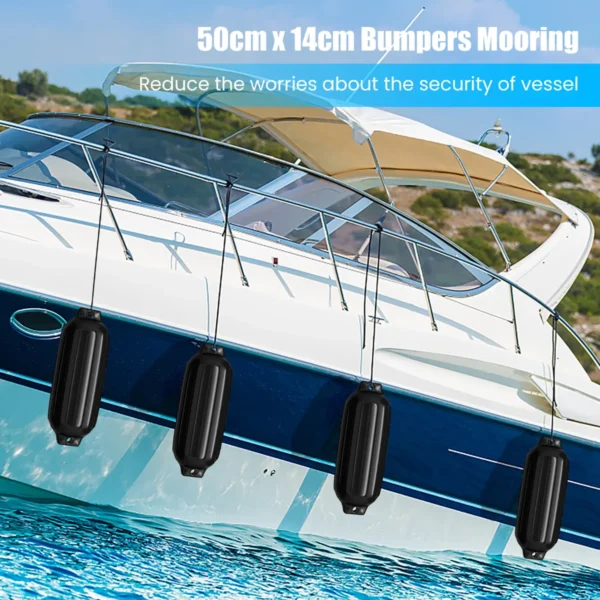 4 Delig Spatbord Boot Spatbord Lang Spatbord Bal Spatbord Set Boot Impact Bescherming TYPE G1 - Image 3