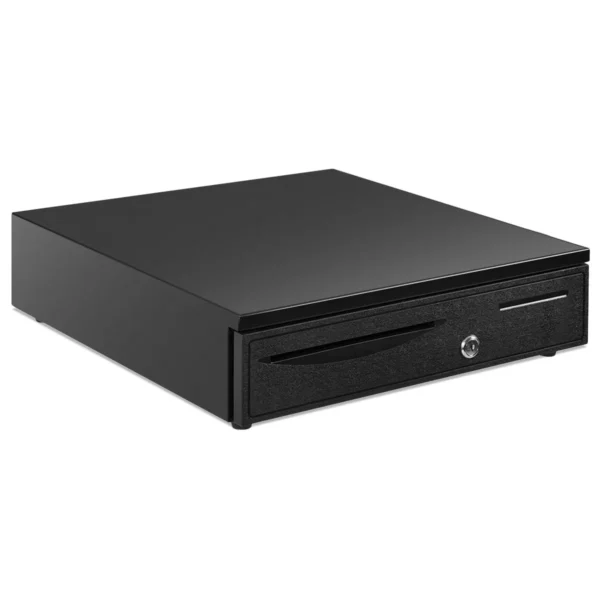 Geldkistje Met Lade Voor POS-Systeem ( Verkooppunt) 5 Biljetten Vakken 5 Munt Vakken Geld Opberg Doosje Met Slot 40,5 X 42 X 9cm - Image 2