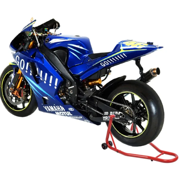 Motorfiets Reparatiestandaard Achterwiel Professionele Motorstandaard Achter Met Rubberen Behuizing Rood - Image 7