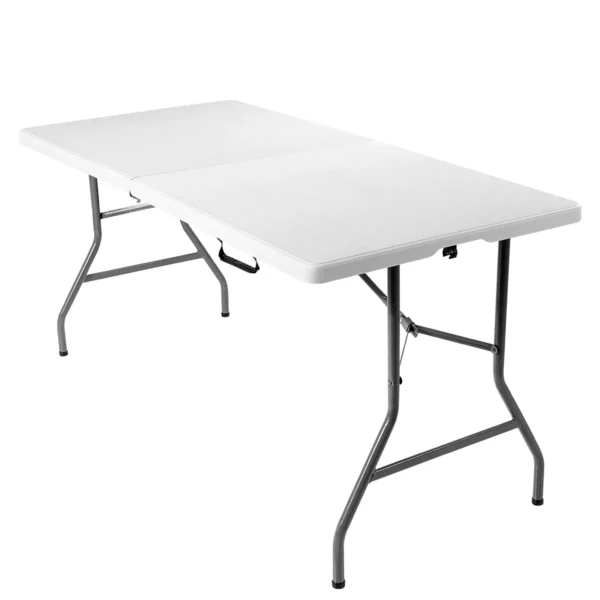 Opvouwbare Tafel Draagbare Plastic Binnen Zowel Buiten Picknick Feest Dineren Kampeertafel 153 X 74 X 74cm - Image 2