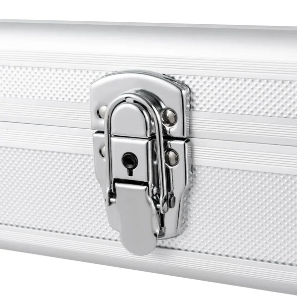 Wapenkoffer Geweerkoffer Munitiekoffer Jachtkoffer Pistoolkoffer Zilver Afsluitbaar 134 X 35 X 12 Cm - Image 6